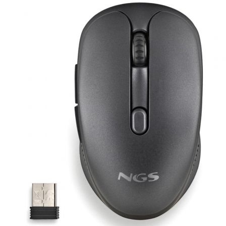 NGS EVO PEEP Ratón Inalámbrico Silencioso 3200 DPI Negro NGS EVO PEEP Ratón Inalámbrico Silencioso 3200 DPI Negro